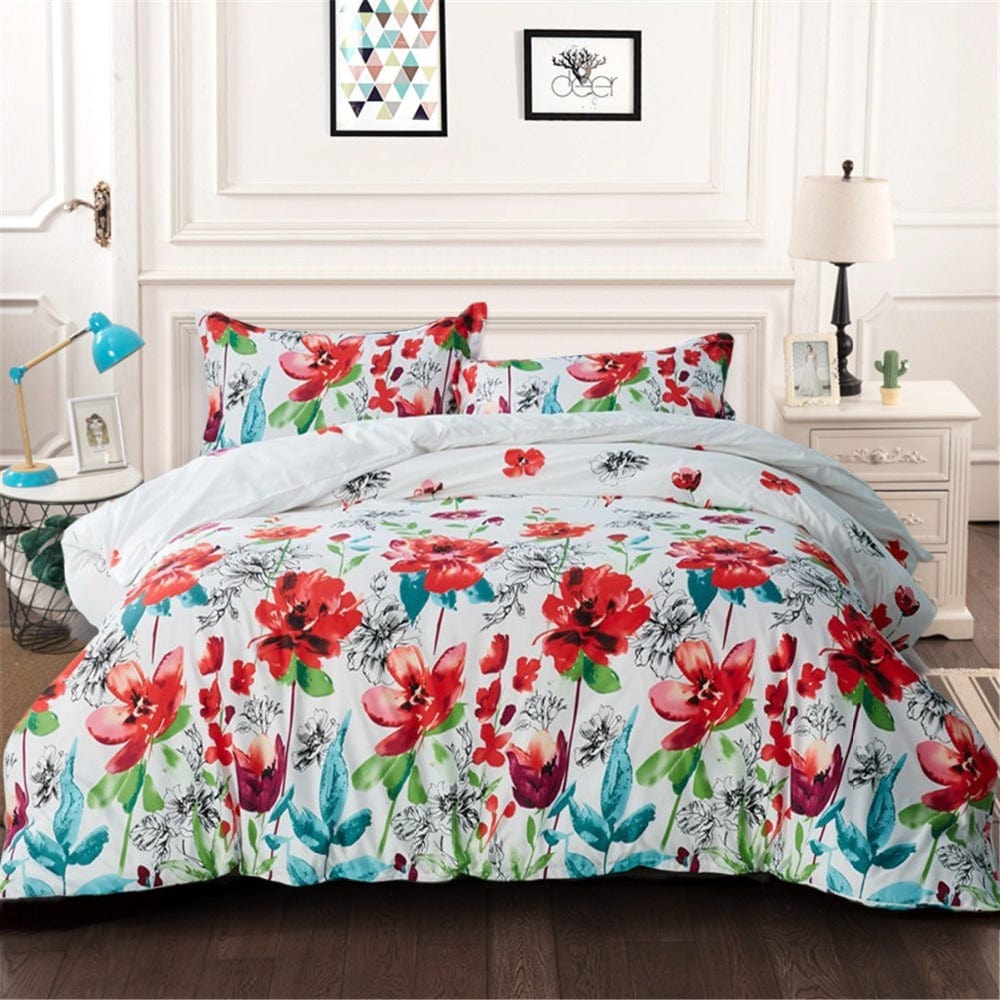 Punaiset Kukat Pussilakana