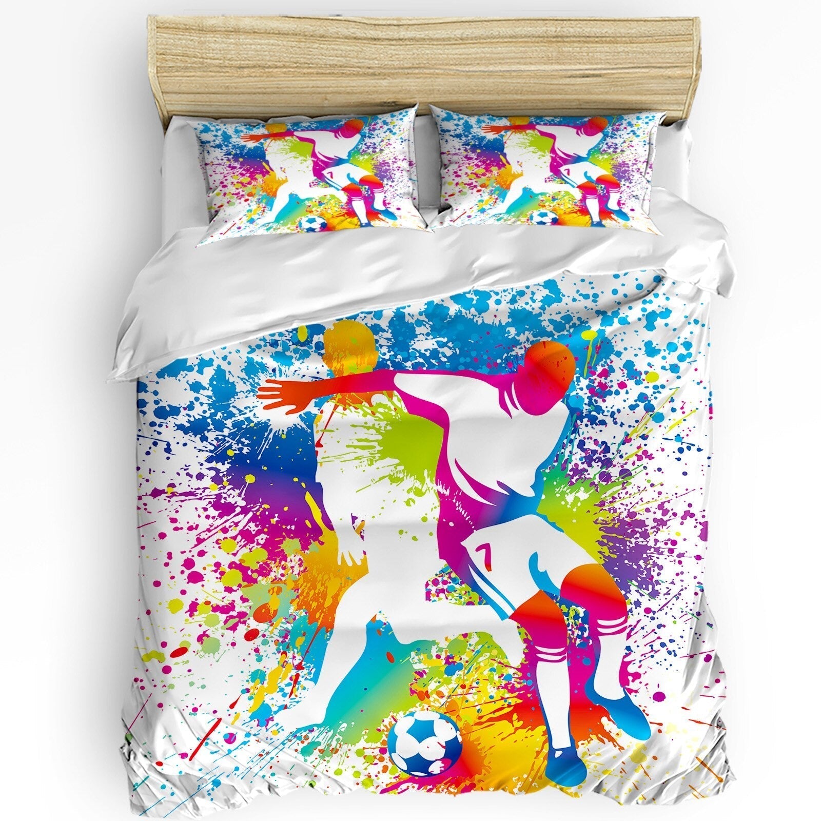 Jalkapallo Pussilakana 1 Vastaan 1 Monivärinen