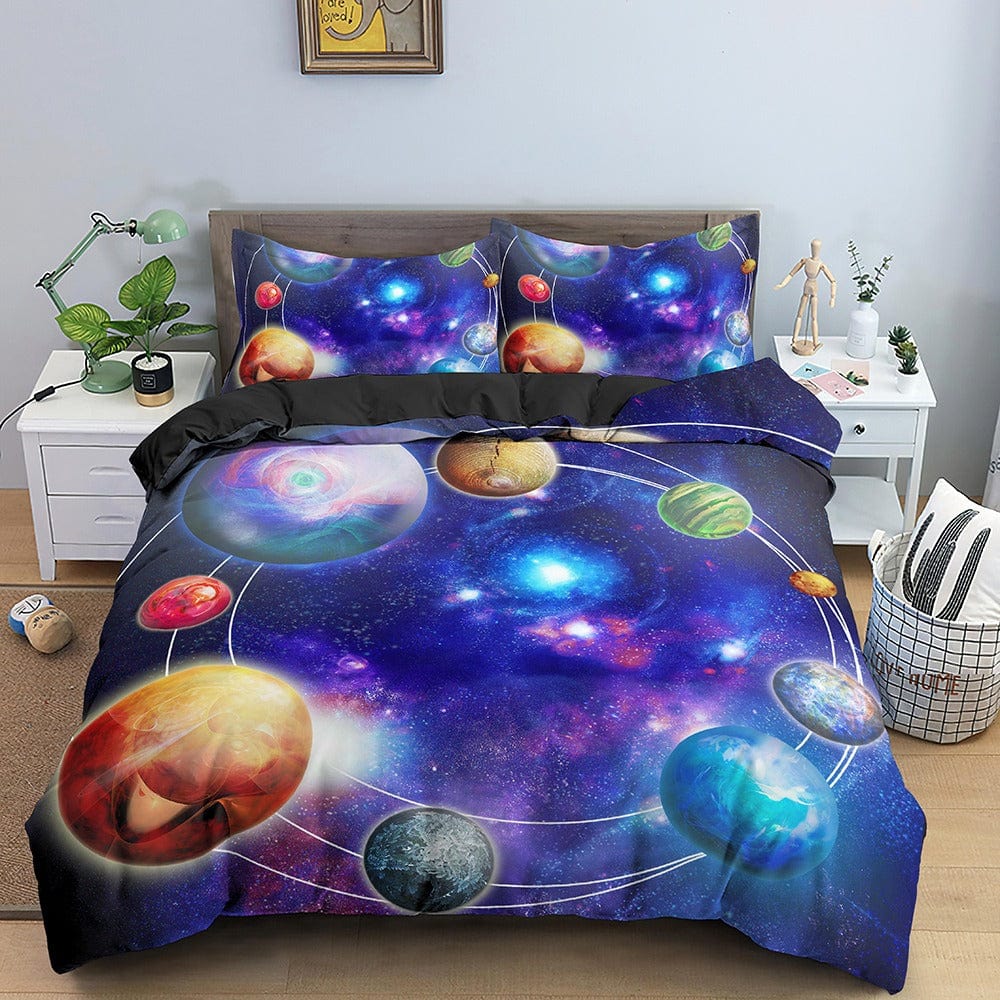 Galaxy And Planets Pussilakana 200x200