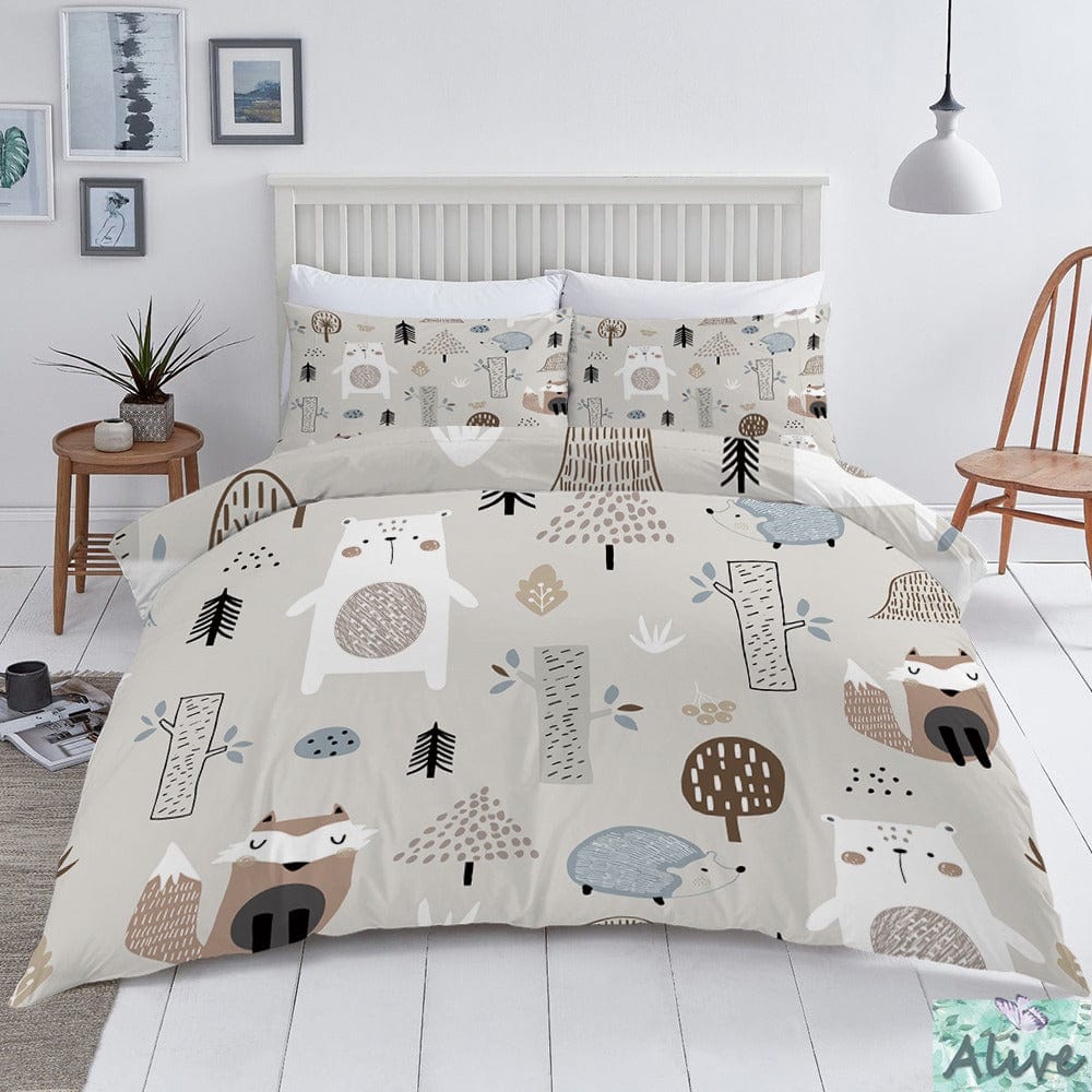 Harmaa Child Forest Pussilakana