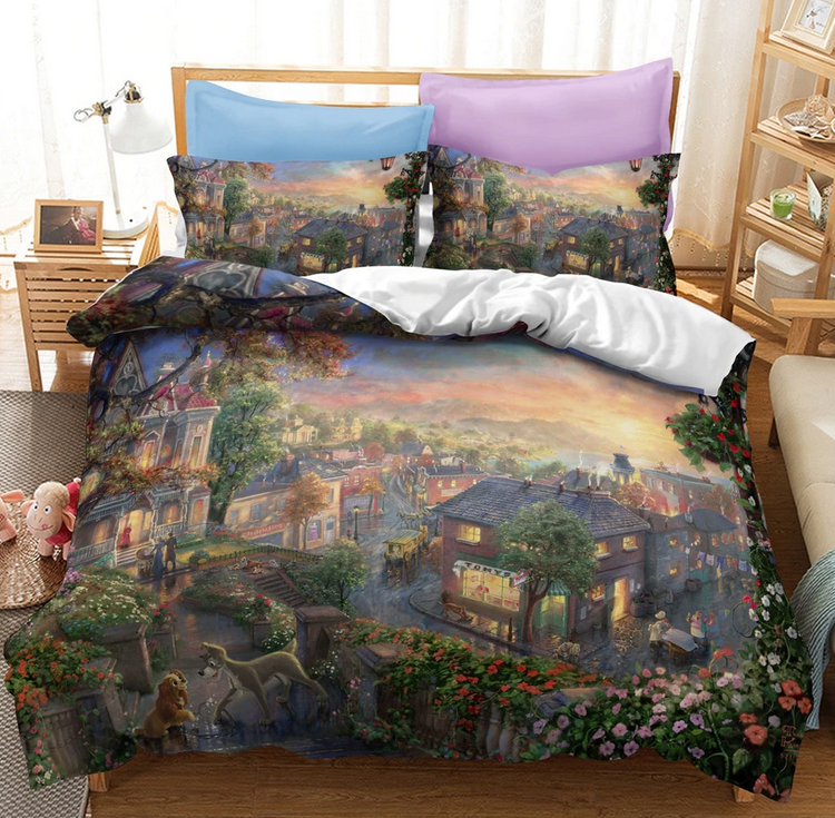 Pussilakanat Lady Ja Rakastunut Kulkuri