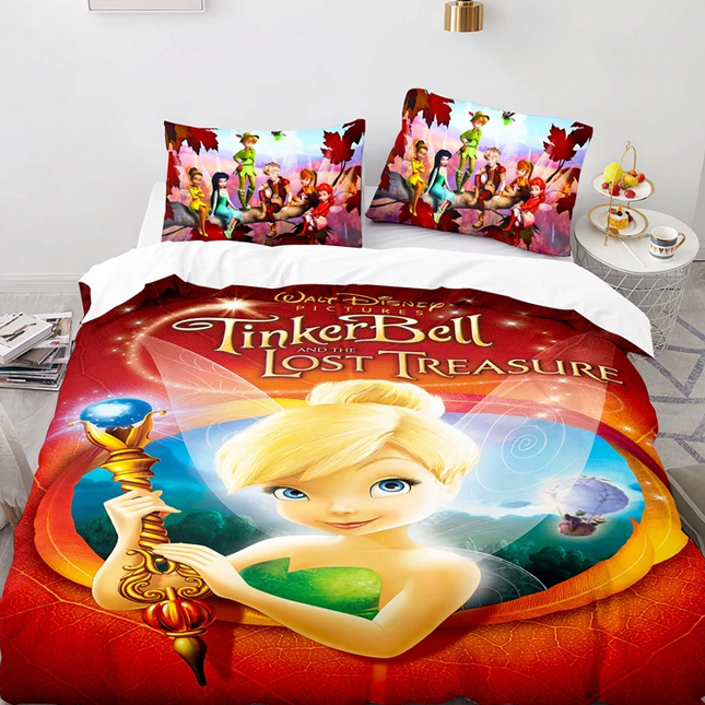 Tinkerbell Punainen Pussilakana