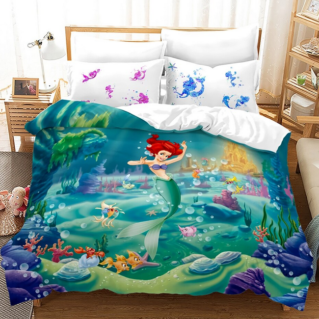 Pussilakana Pieni Merenneito Meren Sydämessä