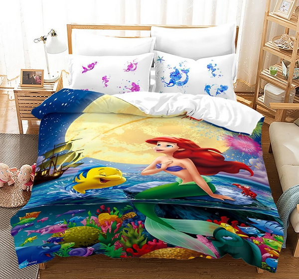 Pussilakana Pieni Merenneito Ja Kampela