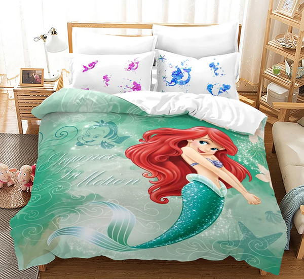 Pussilakana Little Mermaid Green