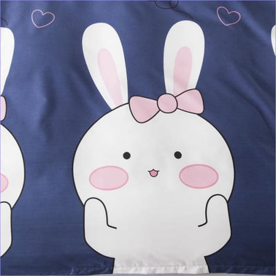 Sininen Manga Rabbit Pussilakana