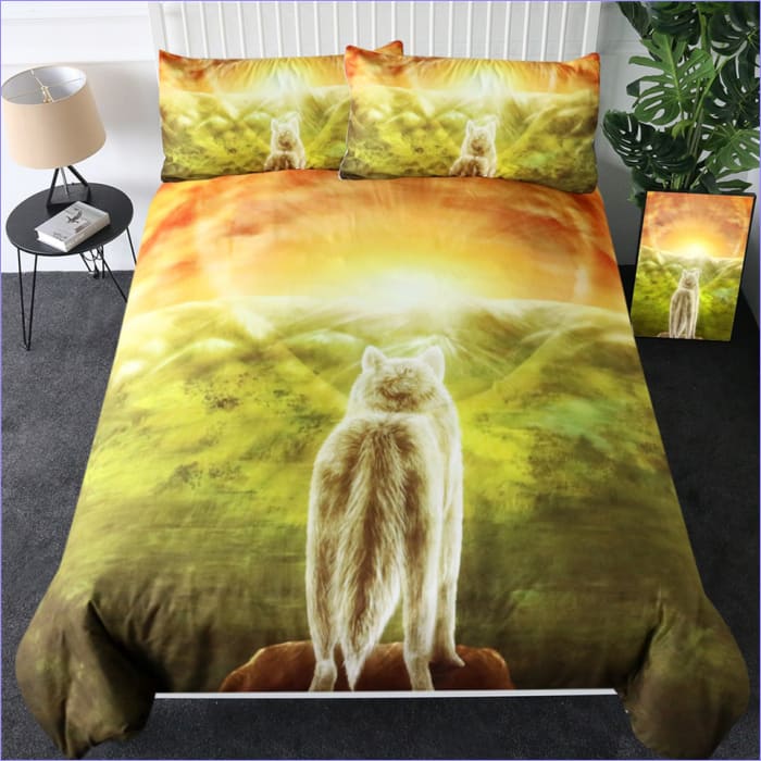 Wolf Sunrise Pussilakana