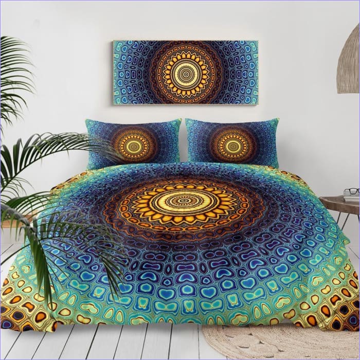 Azure Blue Mandala Pussilakana