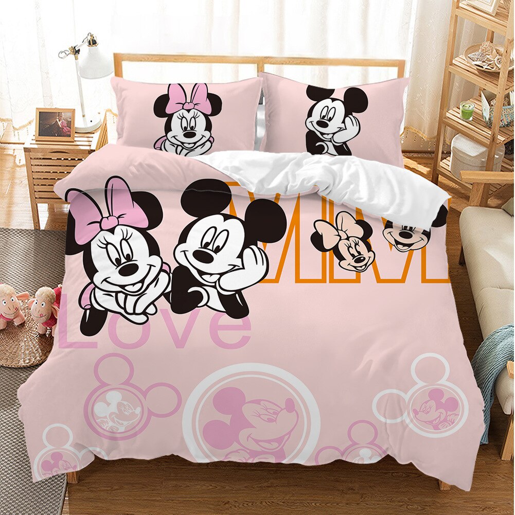 Mickey & Minnie Pink Pussilakana