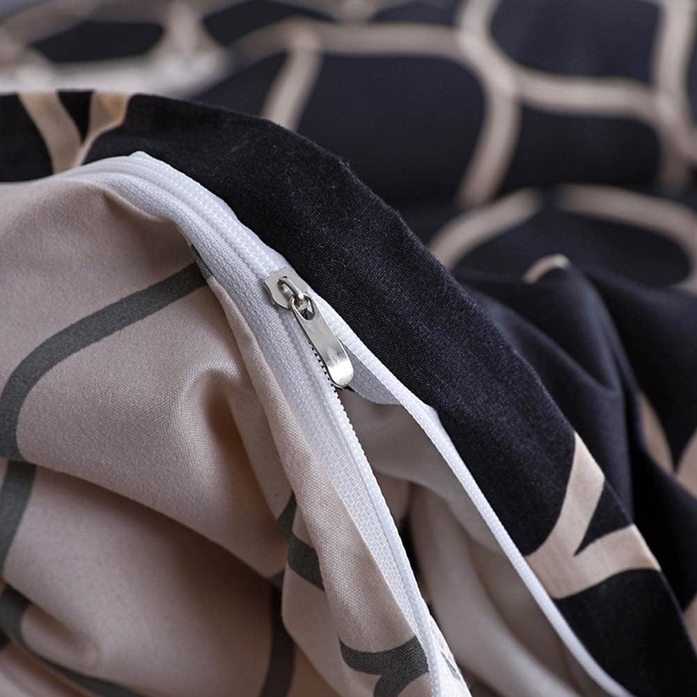 Musta Itämainen Kuviollinen Pussilakana