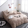 Beige Panda Pussilakana