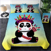 Intialainen Panda Pussilakana