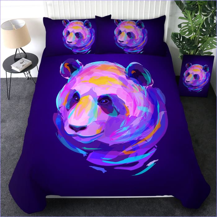 Purppura Panda Pussilakana