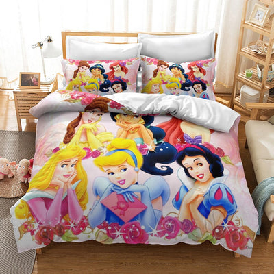 Disney Princess -Pussilakana Vaaleanpunainen