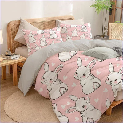 Pink Rabbit Pussilakana Sydämellä