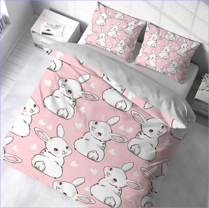 Pink Rabbit Pussilakana Sydämellä