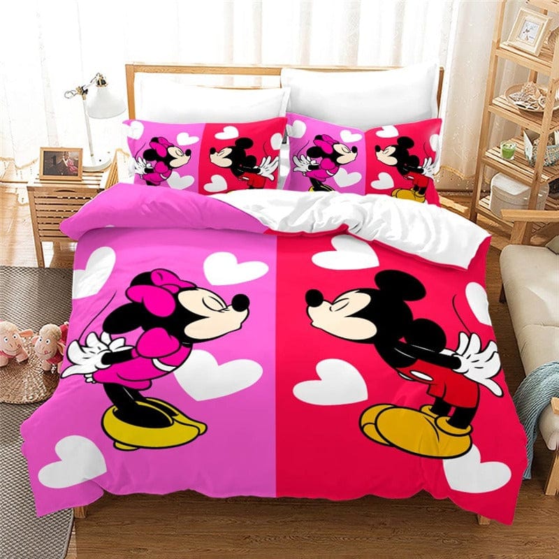 Mickey Ja Minnie Pink Pussilakana 1 Hengelle