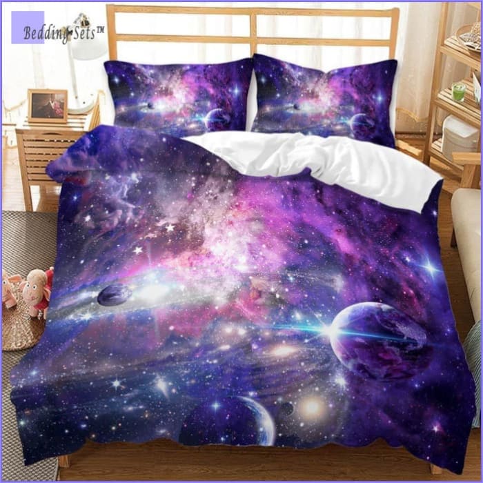 Pinkki Ja Mauve Galaxy Dark Matter Pussilakana