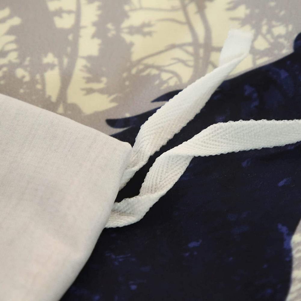 Sininen Ja Punainen Chalet-Tyylinen Pussilakana