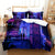 Purppura New York -Tyylinen Pussilakana