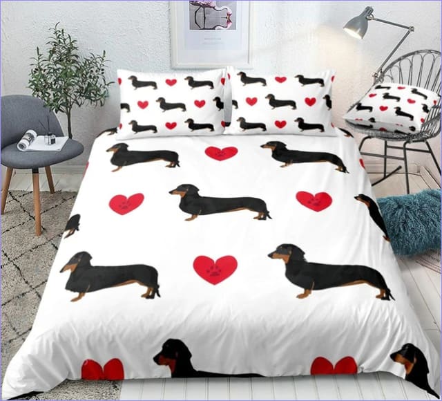 Mäyräkoira Lovers Pussilakana
