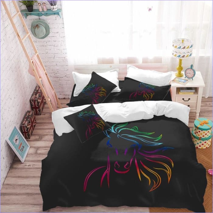 Rainbow Horse Head -Pussilakana