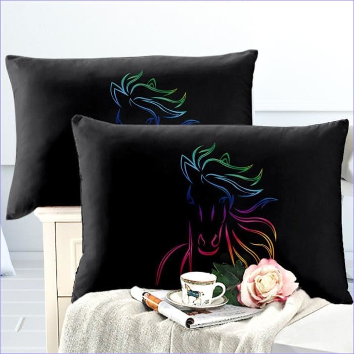 Rainbow Horse Head -Pussilakana