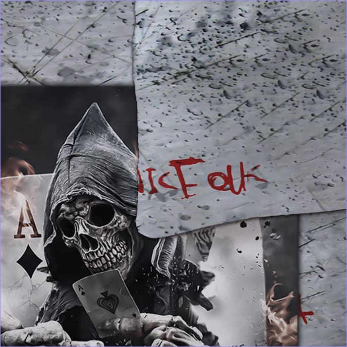 Reaper Card Skull Pussilakana