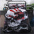 Punainen Hand Skull Pussilakana