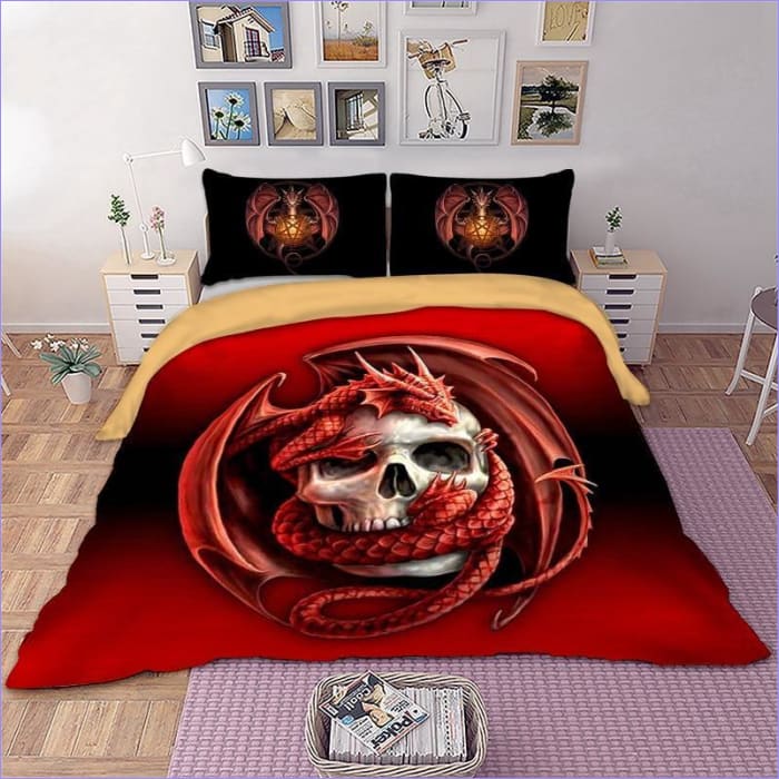 Skull And Dragon Pussilakana