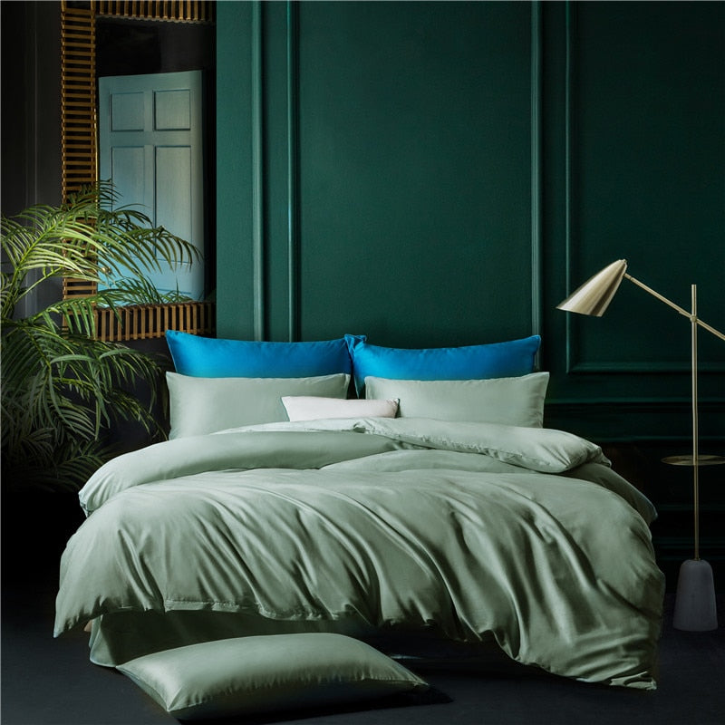 Tavallinen Pussilakana 100% Puuvillaa Khaki