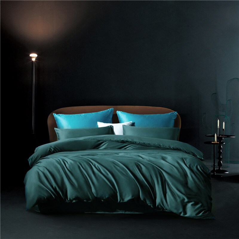 Tavallinen Pussilakana 100 % Puuvillaa, Kuusenvihreä