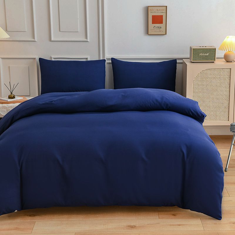 Tavallinen Polycotton Pussilakana Midnight Blue