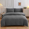Harmaa Polycotton Pussilakana
