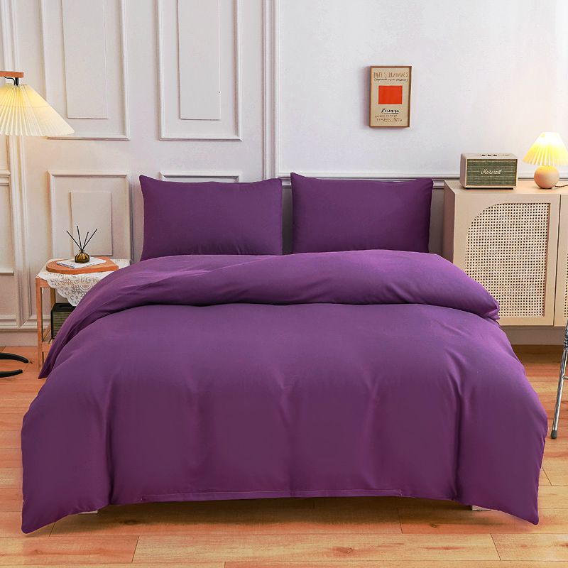 Tavallinen Polycotton Violetti Pussilakana