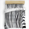 Mustavalkoinen Zebra-Pussilakana