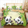 Panda Ja Bambu Vauvan Pussilakana