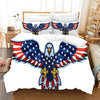 Vintage American Flag -Sänkysetti