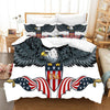 Vintage American Flag -Sänkysetti