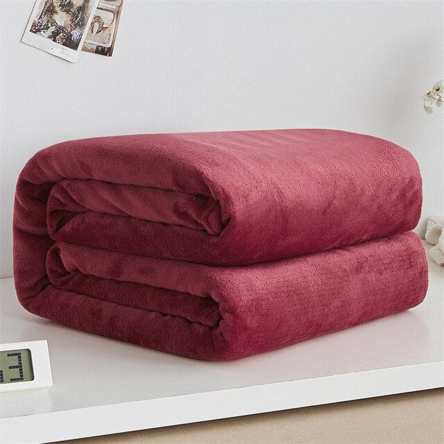 Burgundy Plaid Burgundy Fleece-Peitto
