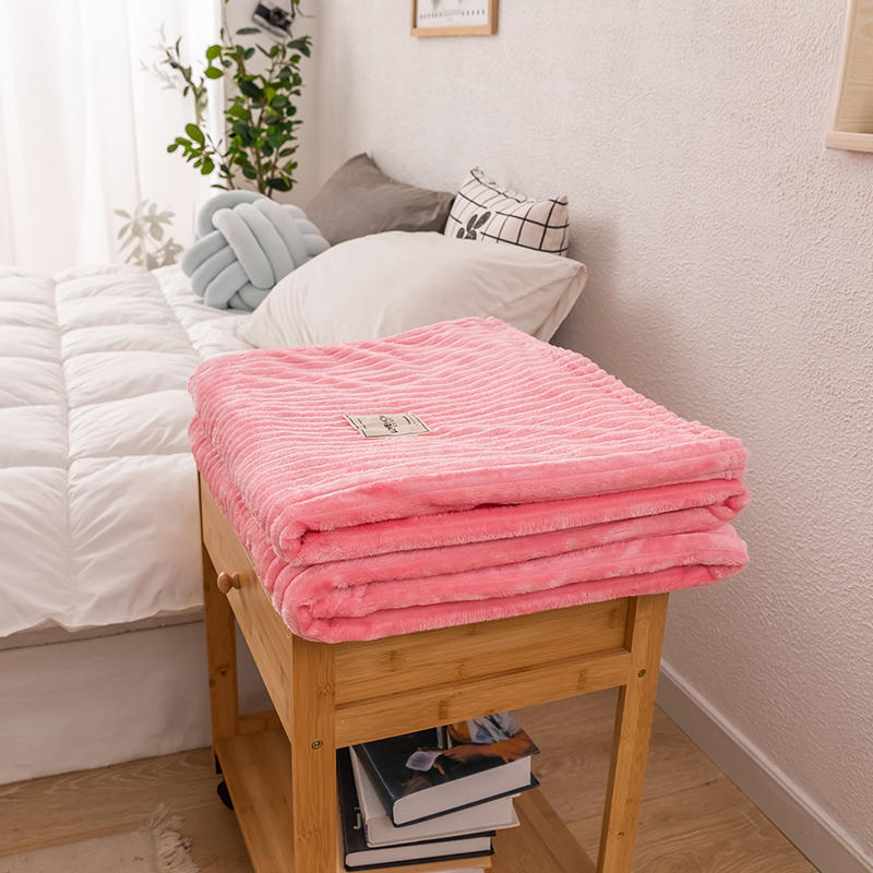 Vaaleanpunainen Ruudullinen Vaaleanpunainen Sängynpäällinen